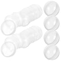 200 pcs Plastic Transparent Clear Fillable Balls P2821