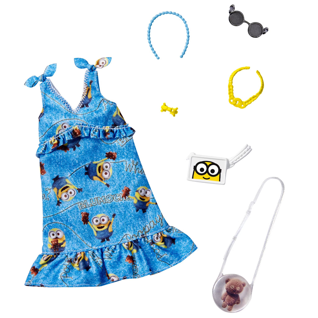 Minions Fashion Pack Doll Clothes with Outfit and 6 Accessories N25660