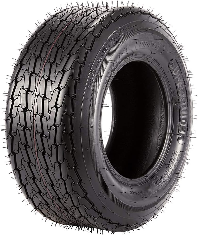 Set of 4 Trailer Tires 20.5x8-10 Load Range E 10PR X7751