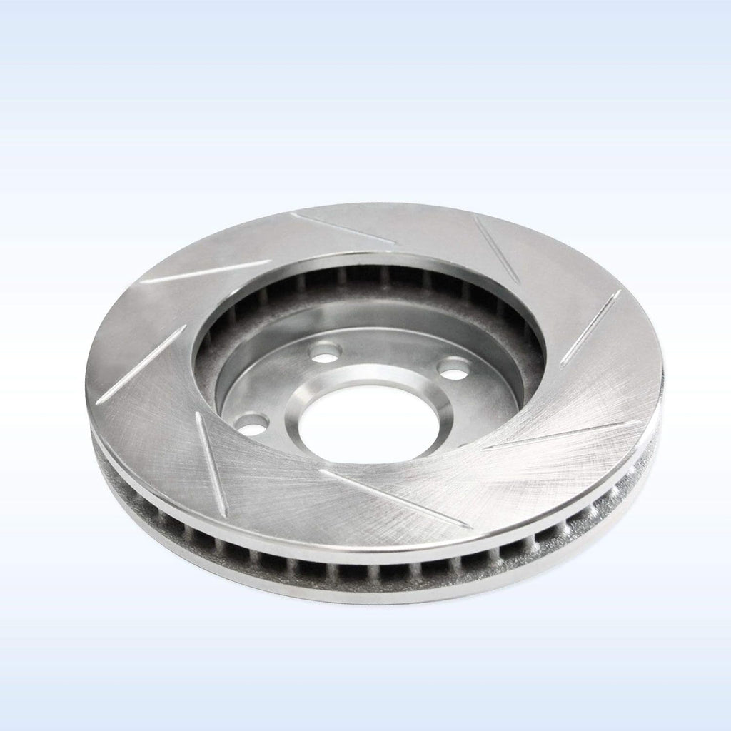 Slotted Brake Rotors and Semi Met Pads Y897