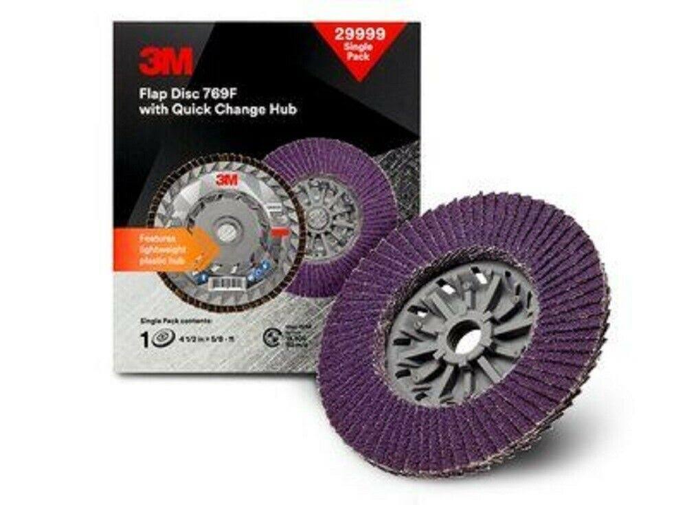 T27 4-1/2 in x 5/8-11 40+ Flap Disc Single Pack 10 per Case J5963