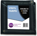 Tan 10 by 12 Feet Waterproof Vinyl Tarp with Rustproof Grommets V201923