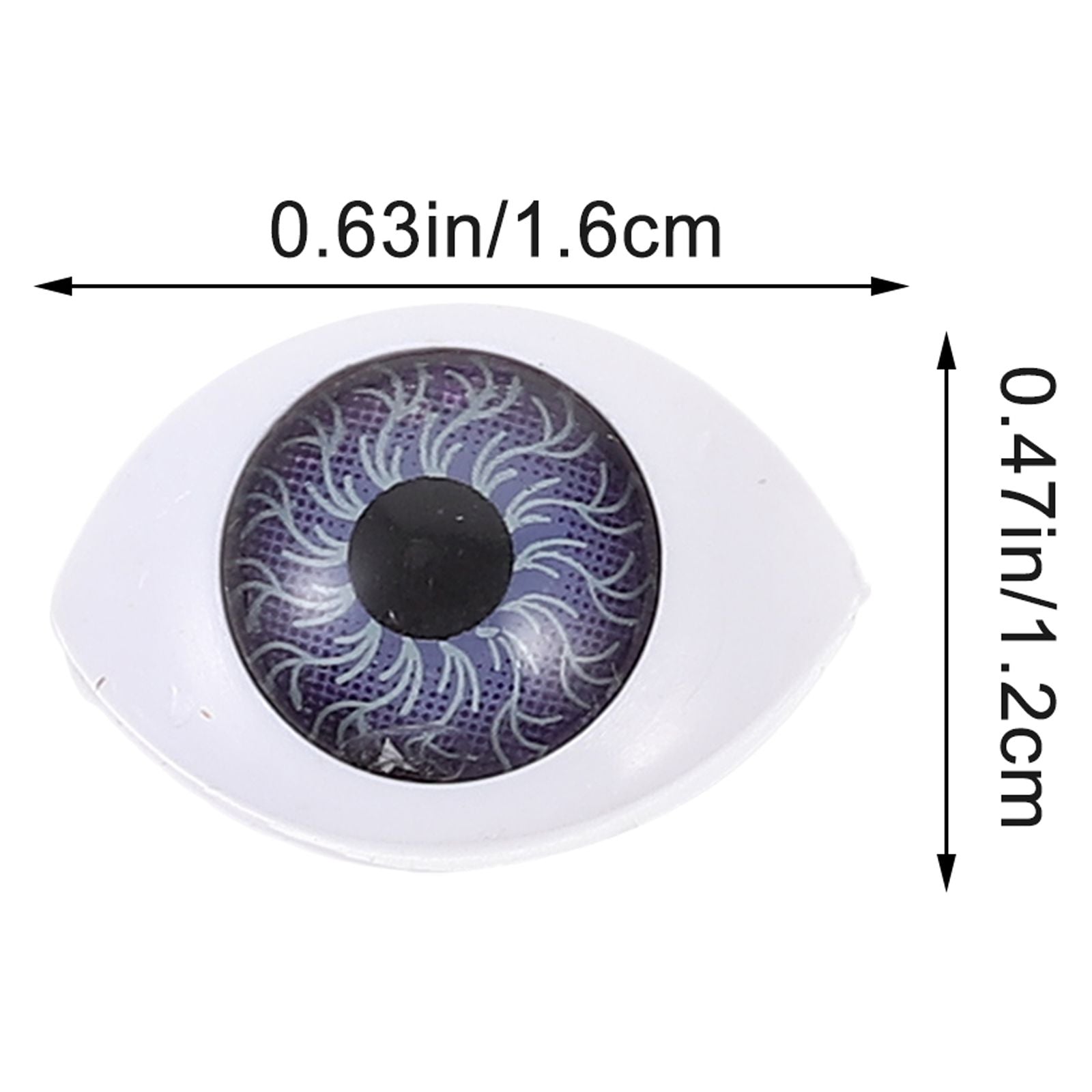 60Pcs Halloween Eyeballs Party Props F69003