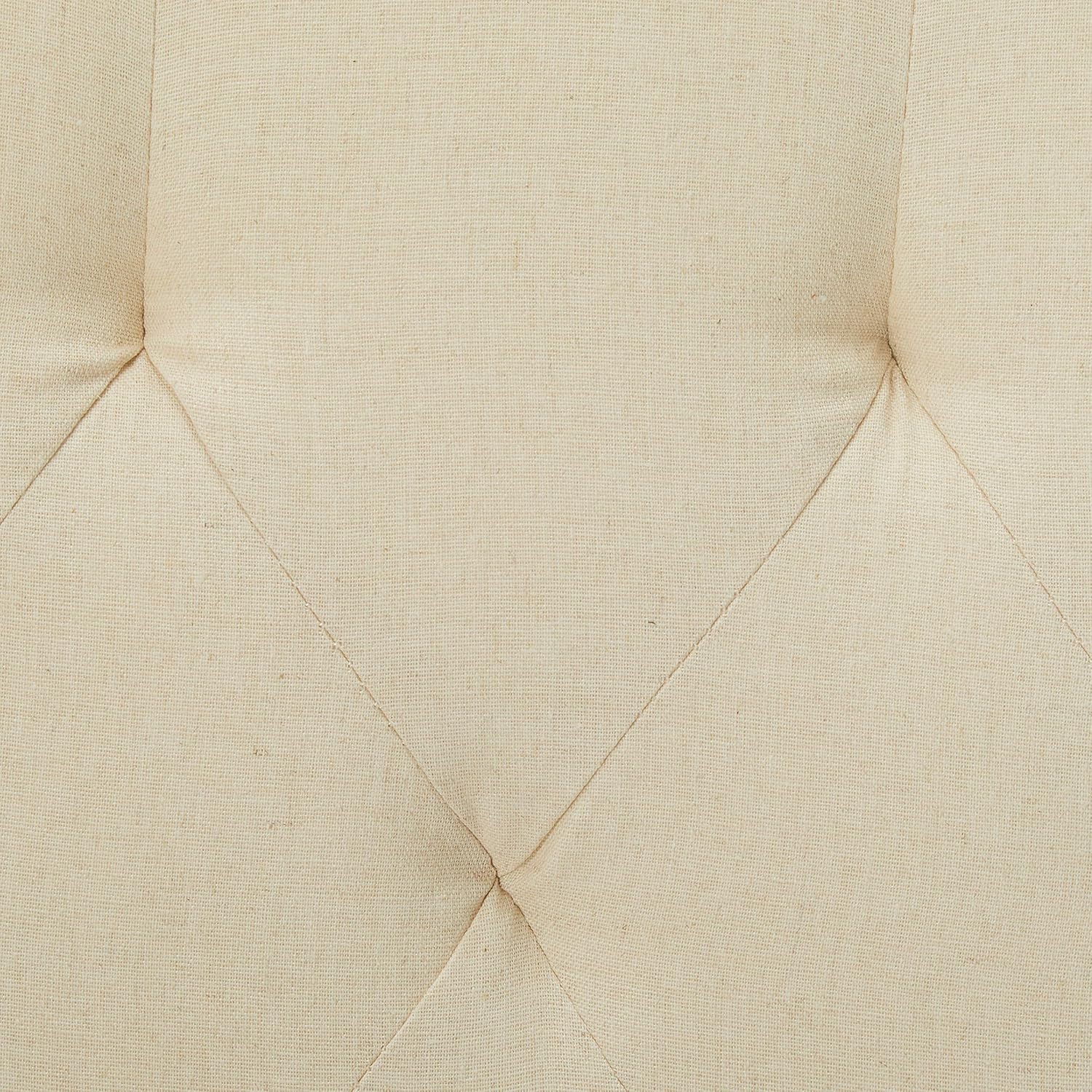 Beige Adjustable Fabric Headboard P66429