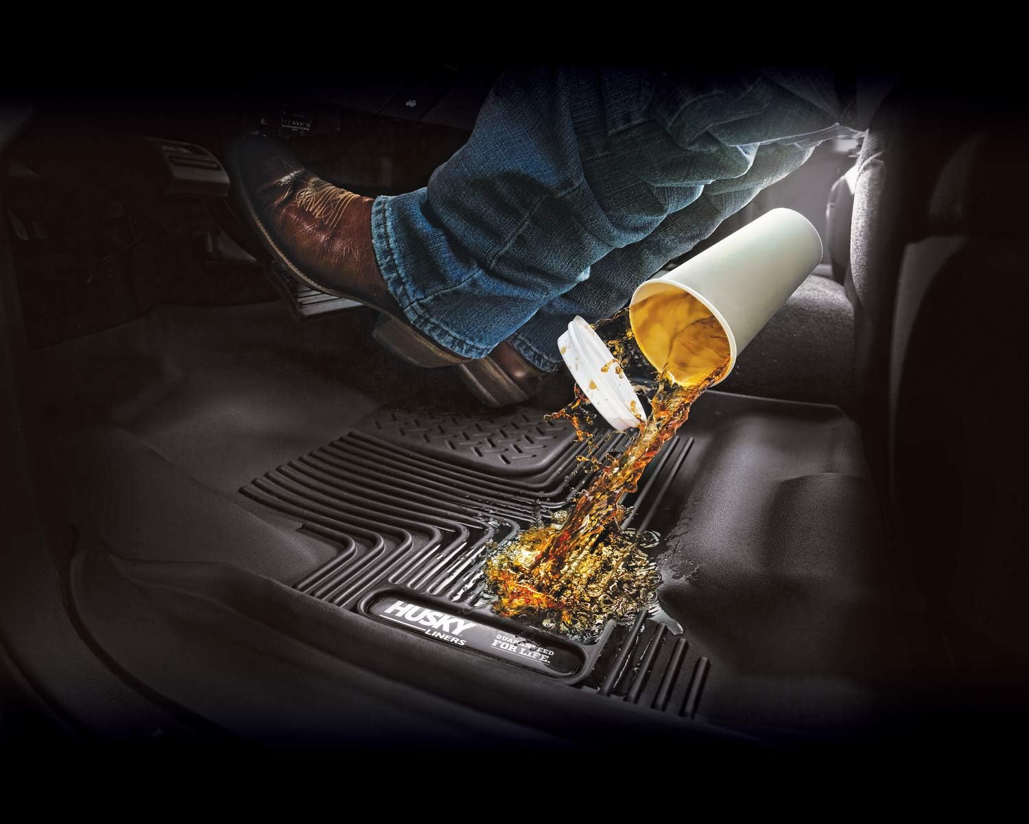 Black Front & 2nd Seat Floor Liners 3 Pcs W830784