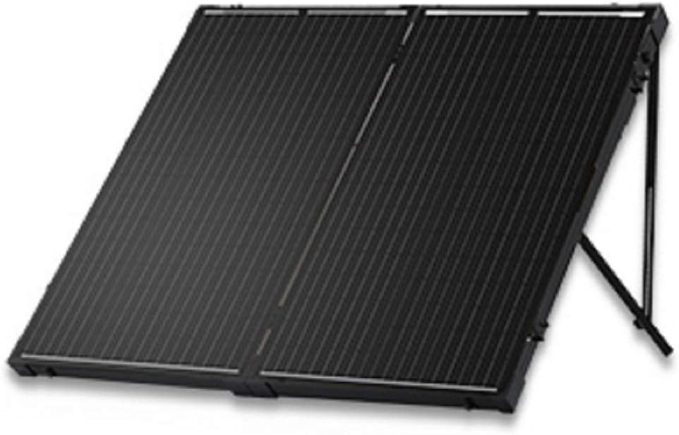 200 Watt 12 Volt Monocrystalline Portable Foldable 2Pcs 100W Solar Panel Suitcase with Waterproof 20A Charger Controller Q52315