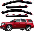 4 PCS Dark Smoke In-Channel Side Window Deflector Rain Guard G519083