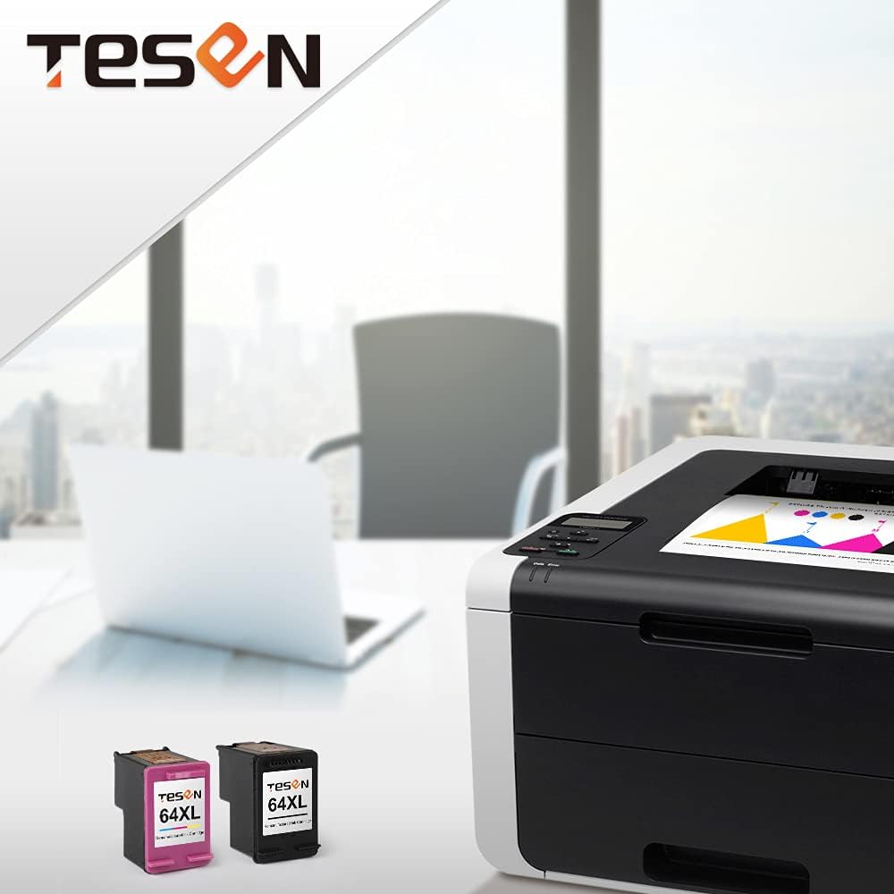 Remanufactured 64XL Ink Cartridge 2 Pack (1 Black + 1 Color) P549