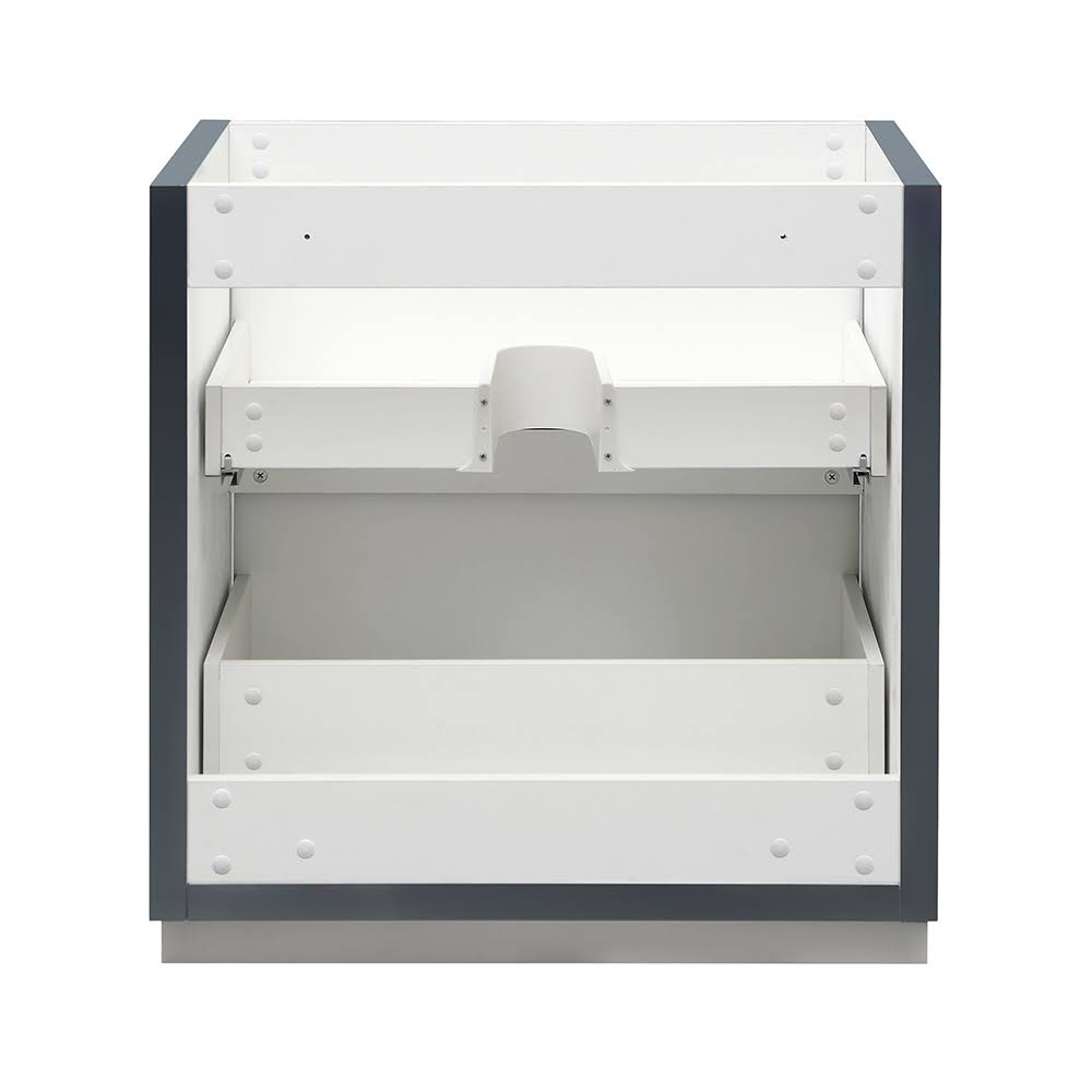 Dark Slate Gray Free Standing Bathroom Cabinet S481