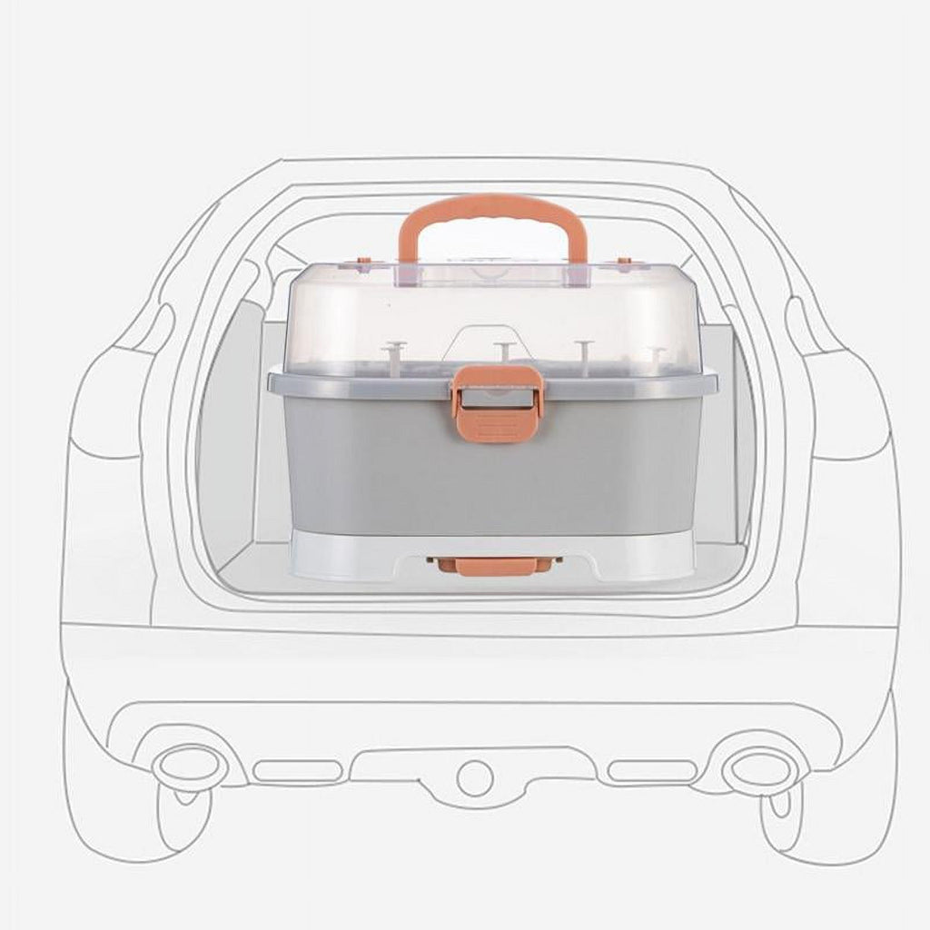 Baby Bottle Drying Rack with Drainer Tray P727