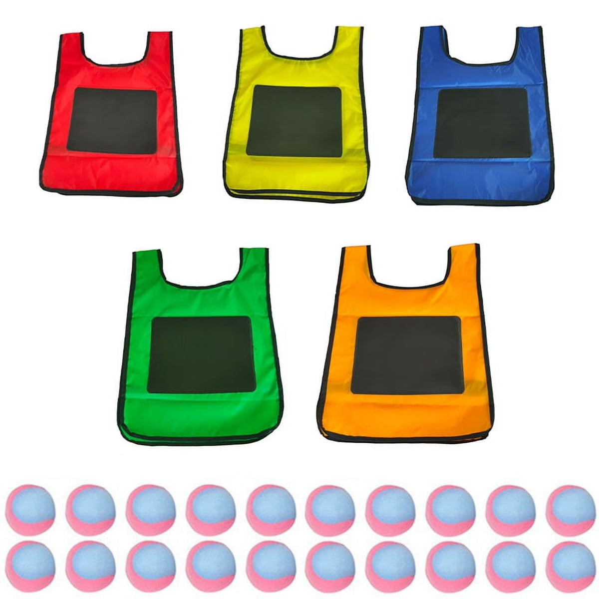5Pcs Kids Sticky Vests with 20 Sport Balls P458