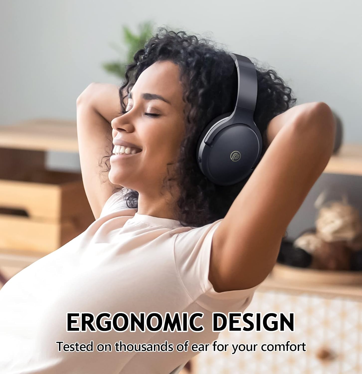 Wireless Over-ear Bluetooth Headphones with Microphone, Pack of 2 O998