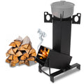 Portable Square Wood Stove for Camping Z168443