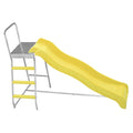 53.5" Height Trampoline Step Ladder & Wave Slide Set V6157