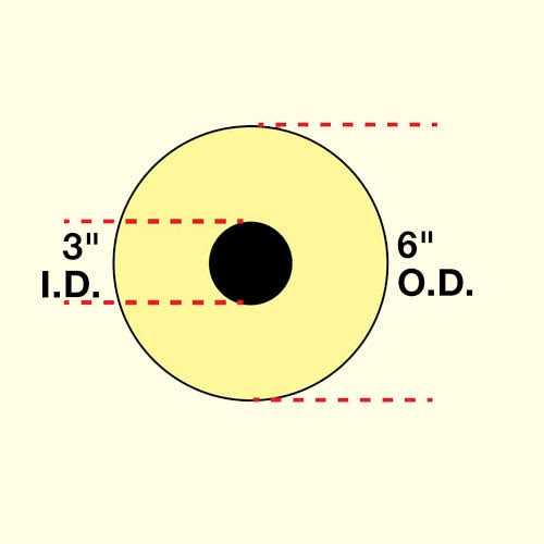 3x22 x 1x22 Direct Thermal Label L891394