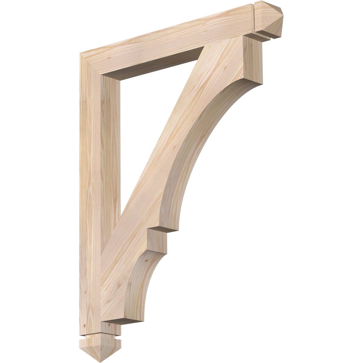 Douglas Fir Smooth Bracket S829