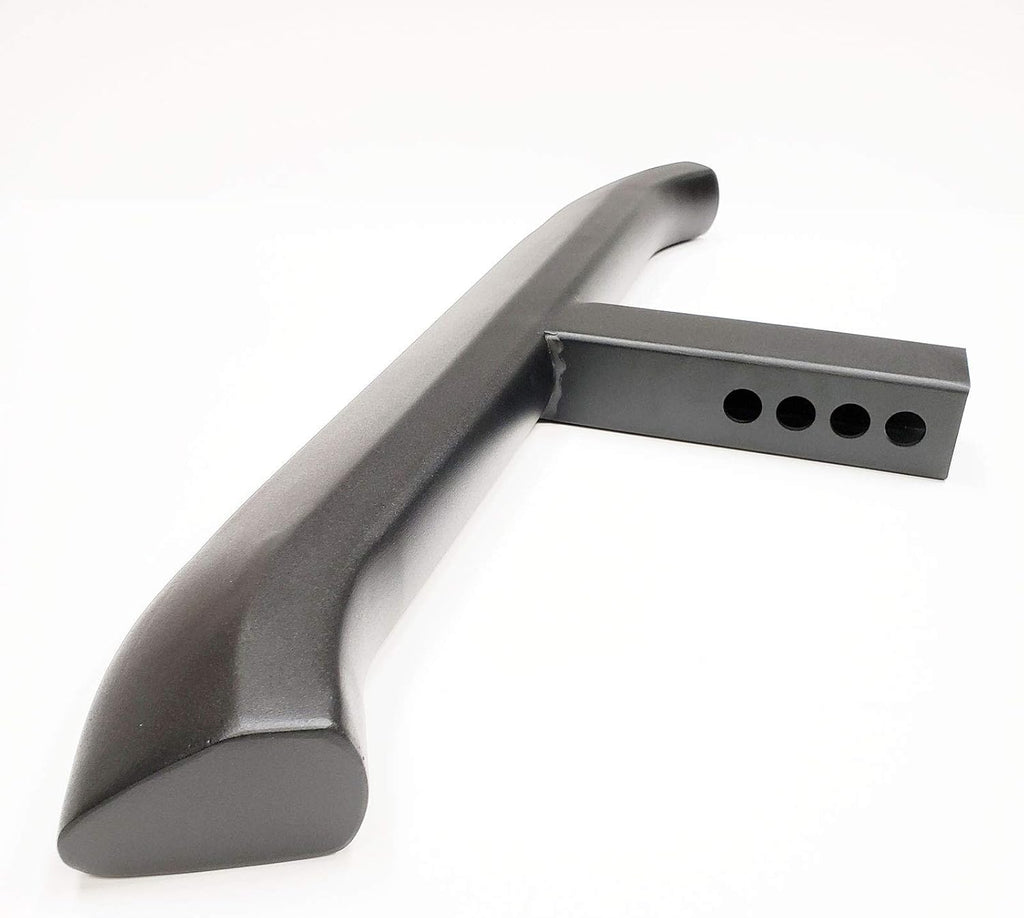 28" L Towing Hitch Step Bar 2" Receiver Black Slant Truck Trailer Rear Bumper Guard B948432