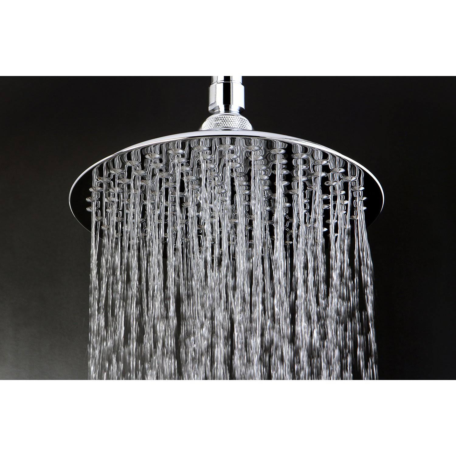 Brushed Nickel 5-1/4-Inch Shower Head with Shower Arm Q667008