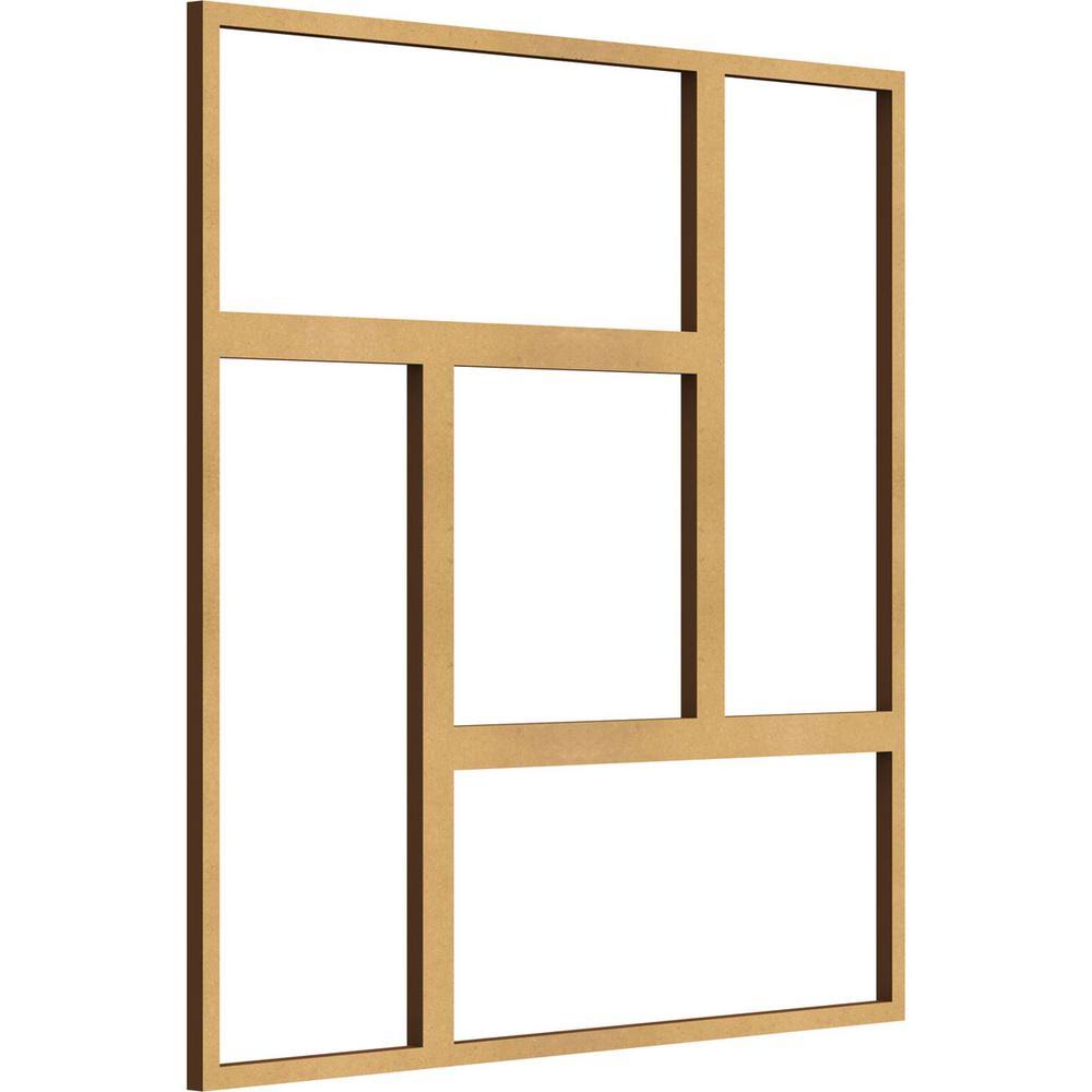 11-3/8 in. x 11-3/8 in. MDF Decorative Fretwork Wall Panels 10-Pack D772730