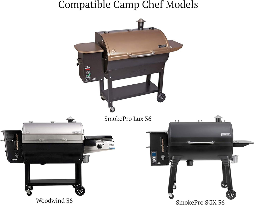 Gray All-Weather 36-Inch Pellet Grill Cover S683