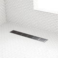 Oil Rubbed Bronze Stainless Steel Linear Shower Drain O62487