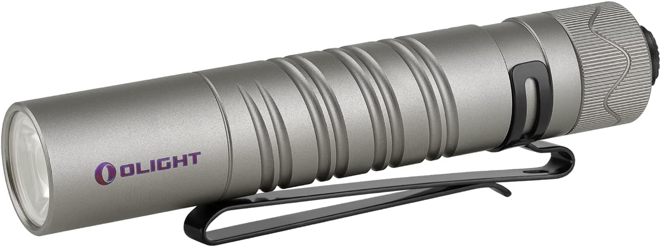 350 Lumens Rechargeable LED Flashlight (Titanium) B735831
