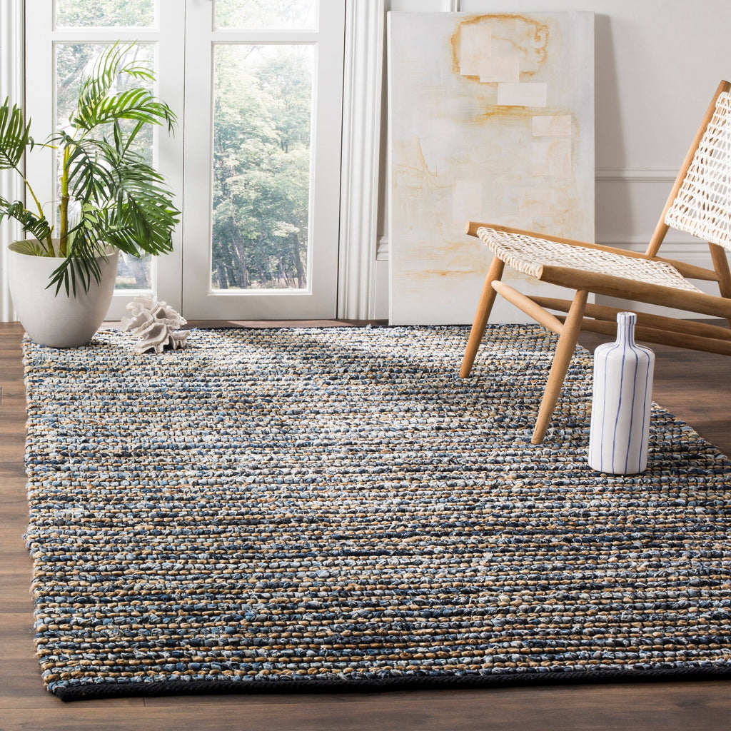 Blue Area Rug 2-ft 3-in x 4-ft I1372