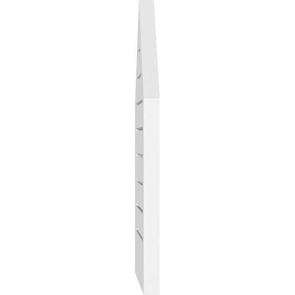 Peaked Top Surface Mount PVC Gable Vent K87324