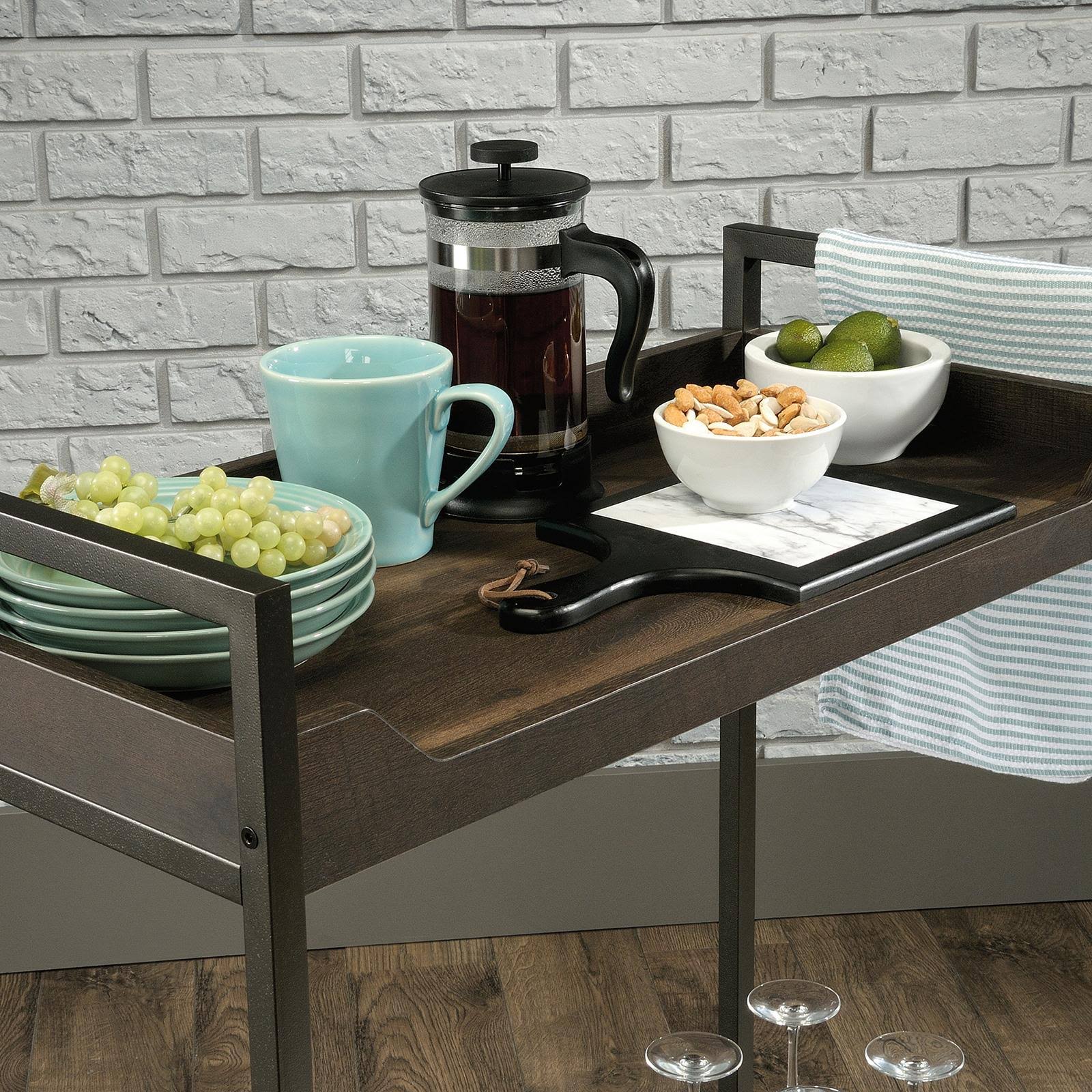 Smoked Oak Cart V641297