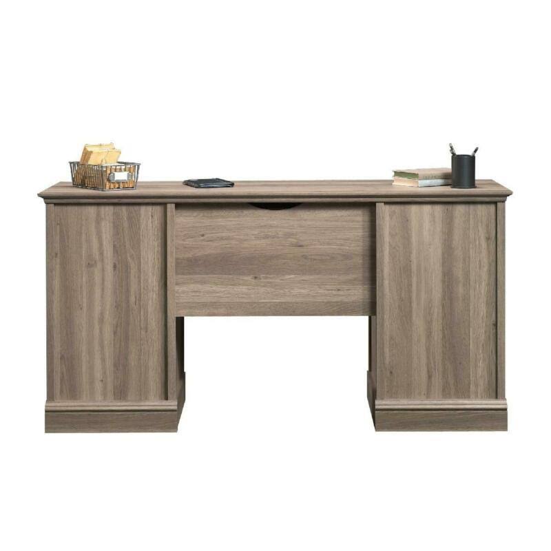Executive Desk, Salt Oak Finish S240