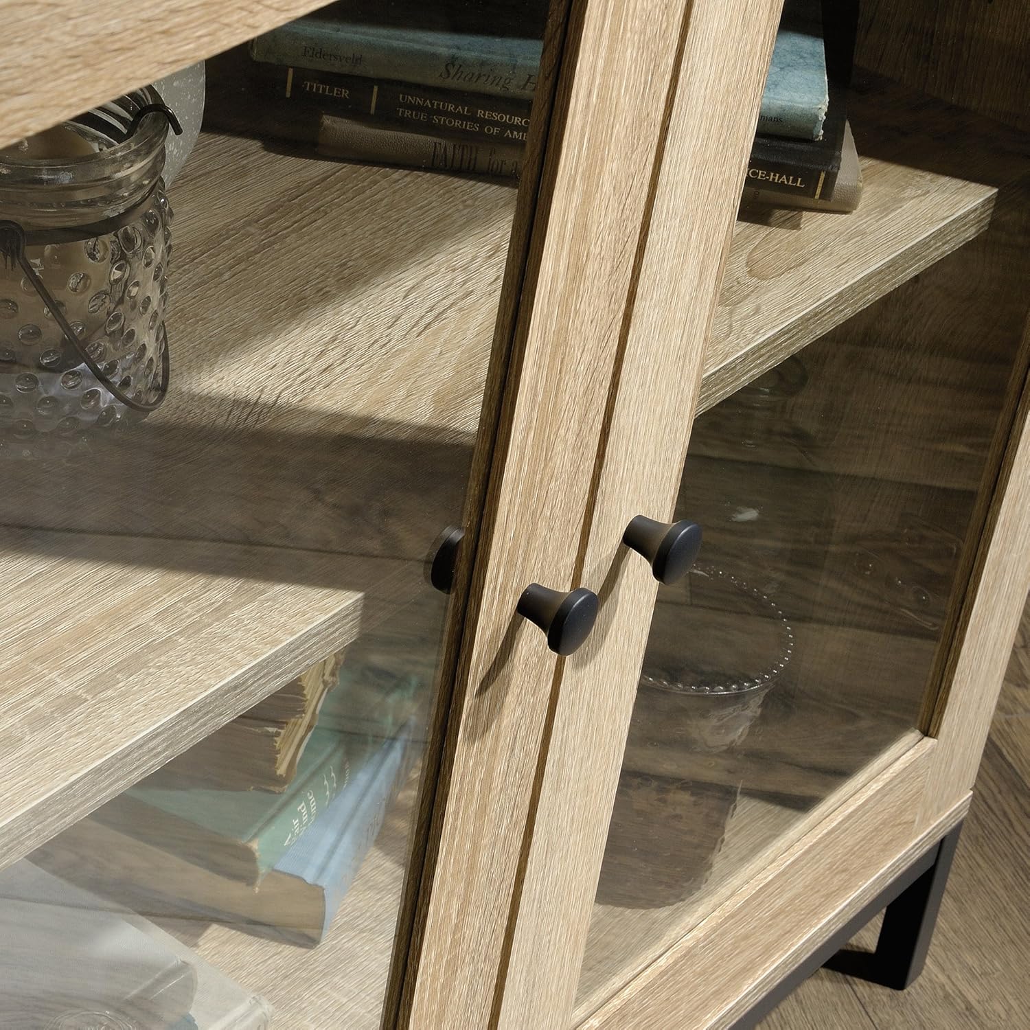 Charter Oak Finish Display Cabinet U163066