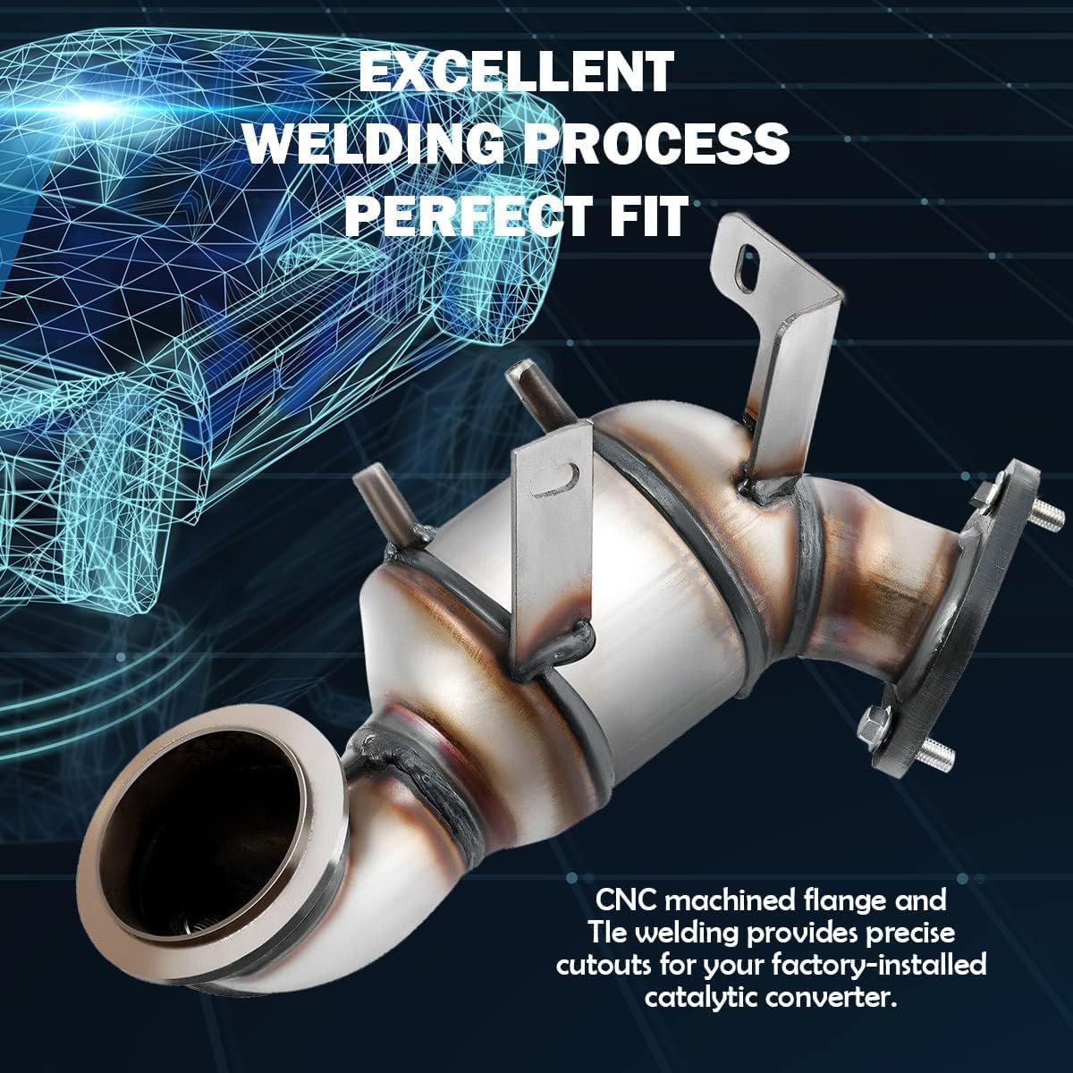 Front Catalytic Converter for 2011-2016 Chevrolet Cruze 1.4L F3256