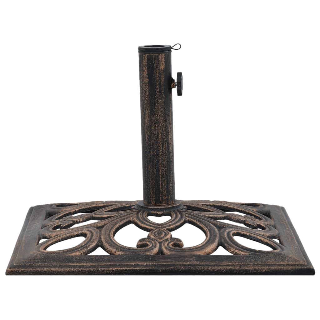 Green 26.5 lbs Cast Iron Umbrella Base U4669