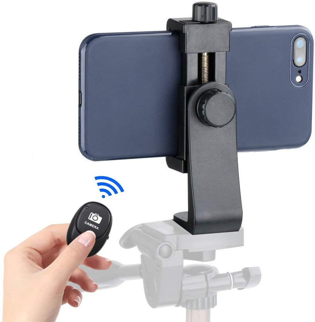 Universal Phone Tripod Mount Adapter with Wireless Shutter Remote X517
