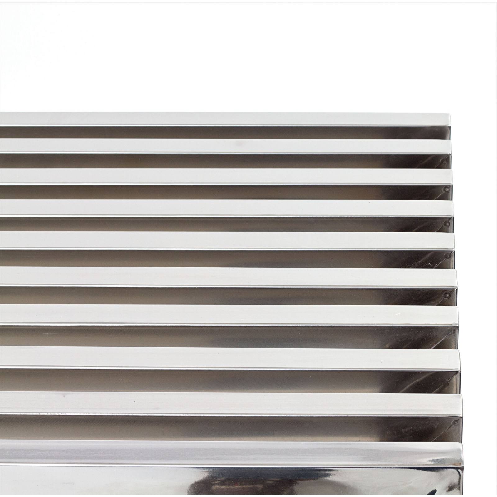 Silver Stainless Steel Bench R33894