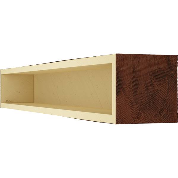 Natural Pecan Faux Wood Fireplace Mantel C803336
