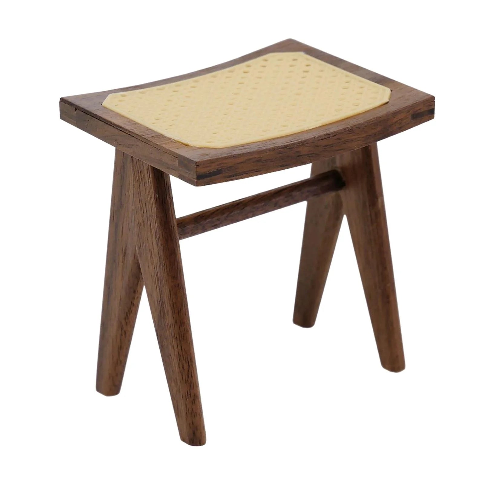 Black Walnut Dollhouse Miniature Dining Chairs J821