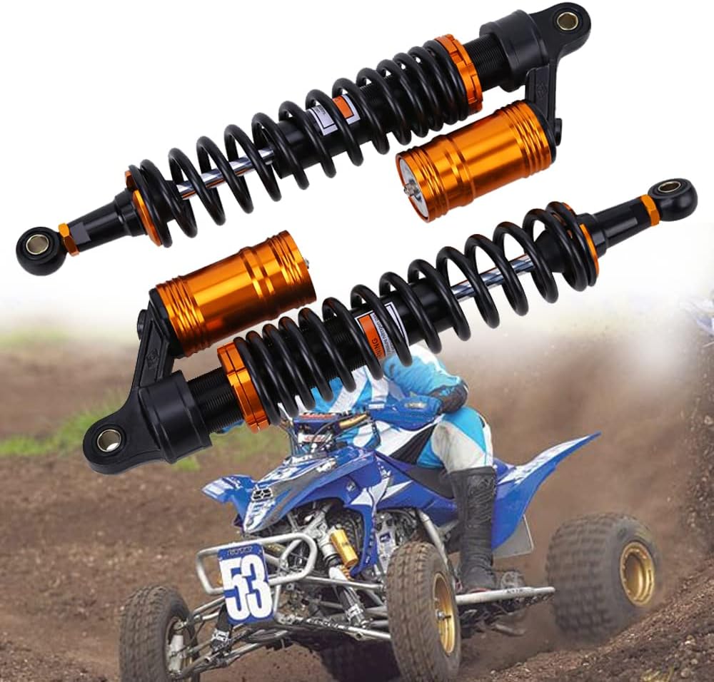 Air Shock Absorber 400mm Adjustable Front Shocks For Yamaha Banshee ATV T103
