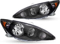 Chrome Housing Headlight Assembly Set for 2005 2006 Toyota Camry B31443