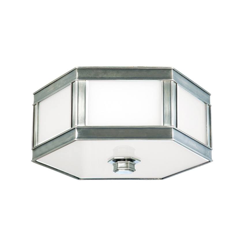 Aged Brass 2 Light Flush Mount S771178