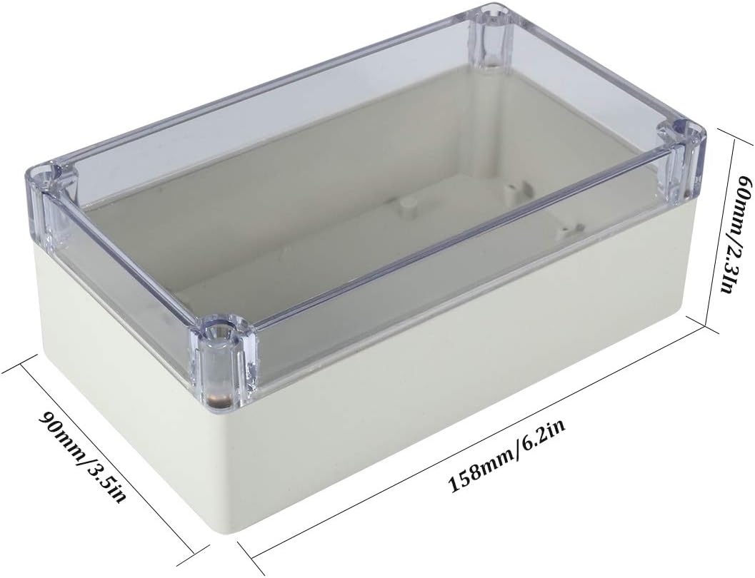 ABS Plastic IP65 Junction Box with Clear Cover W766