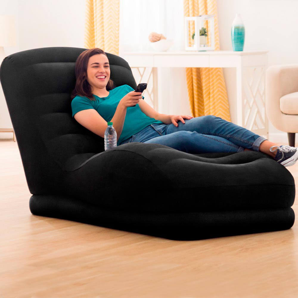 Inflatable Velvety Chair A175077