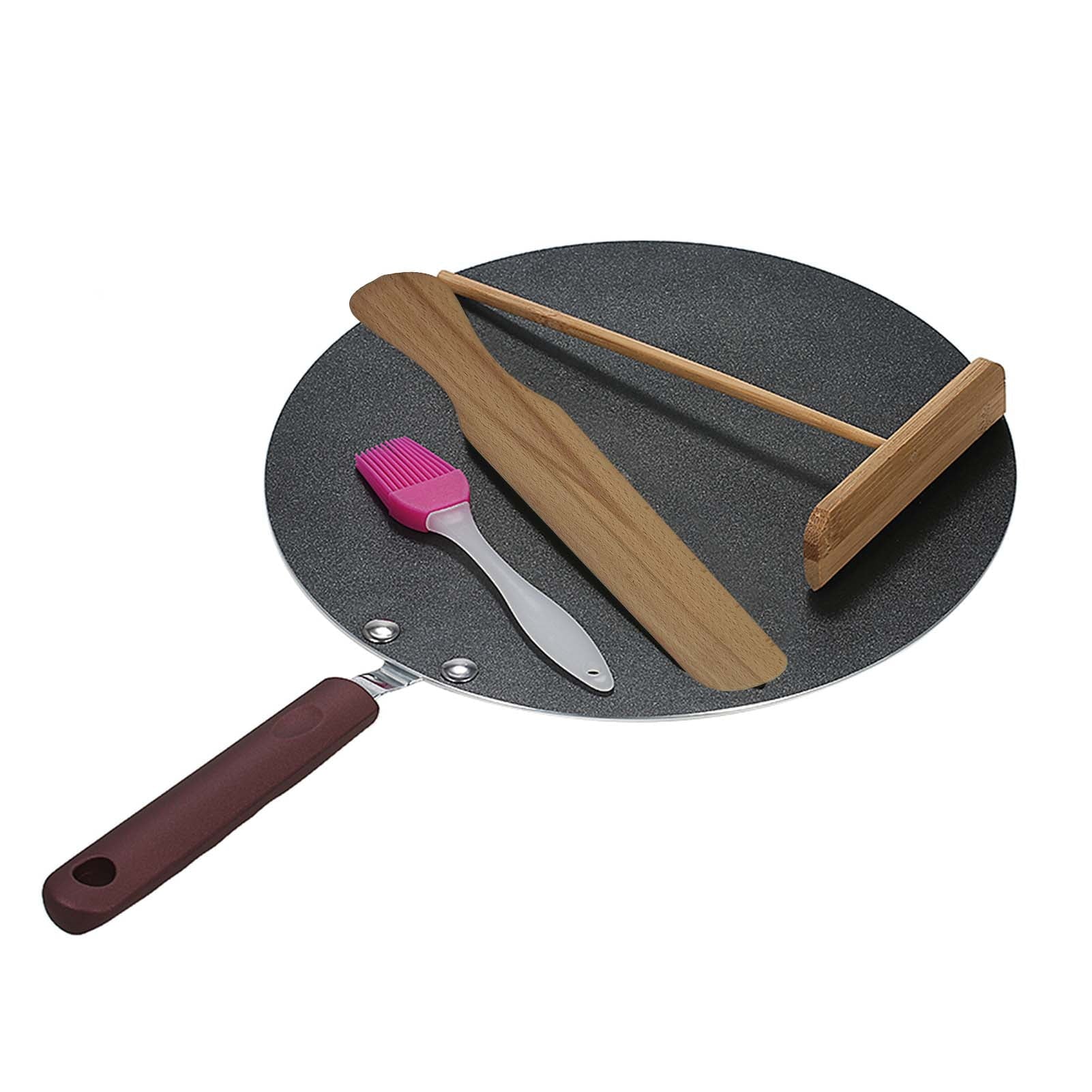 Pancake Pan Crepe Maker Griddle with Spreader & Spatula V831