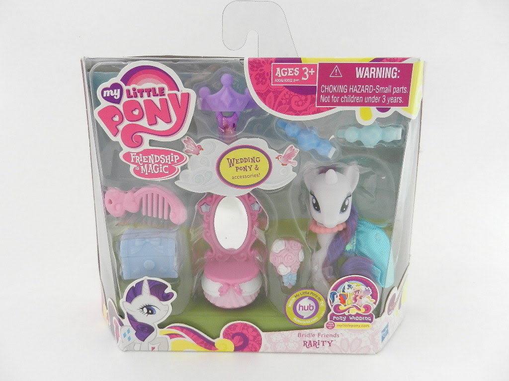 My Little Pony Rarity Unicorn Pony Bridle Friends Set H163100