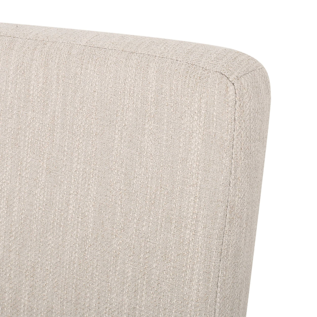 Dark Brown Upholstered Dining Chair, Set of 2 D27734