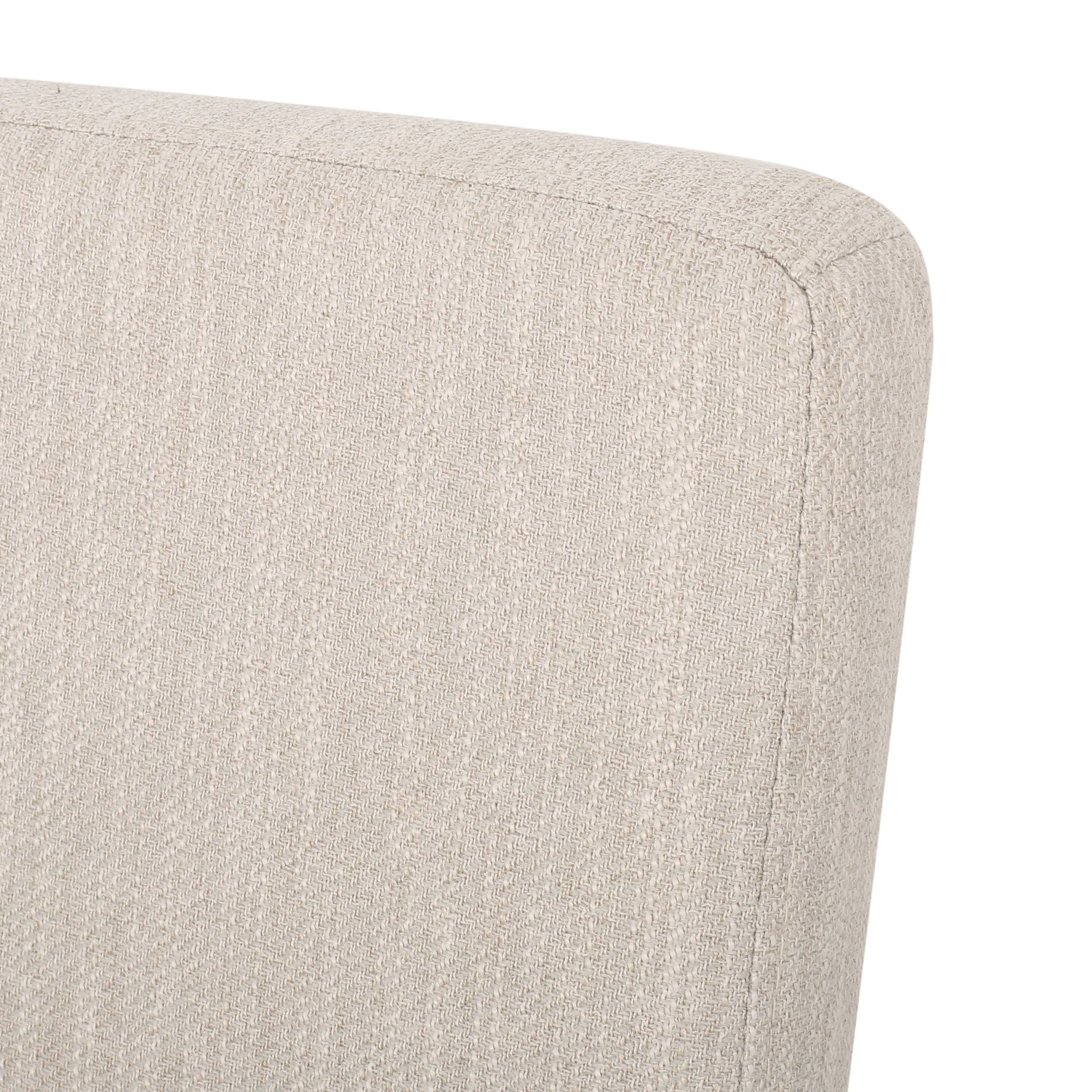 Dark Brown Upholstered Dining Chair, Set of 2 D27734