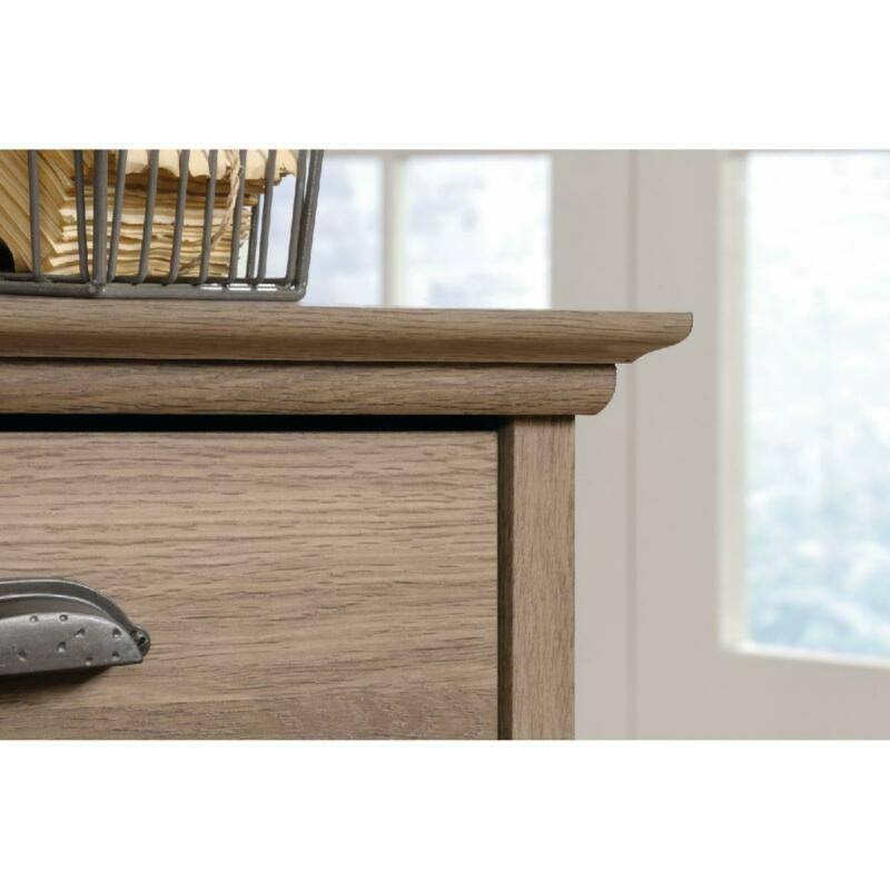 Executive Desk, Salt Oak Finish S240
