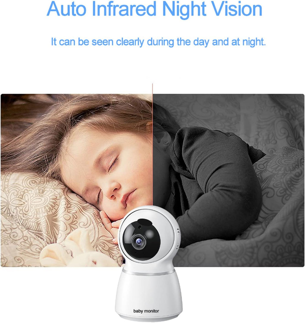 5 Inch LCD Video Baby Monitor with Camera and Audio U635772