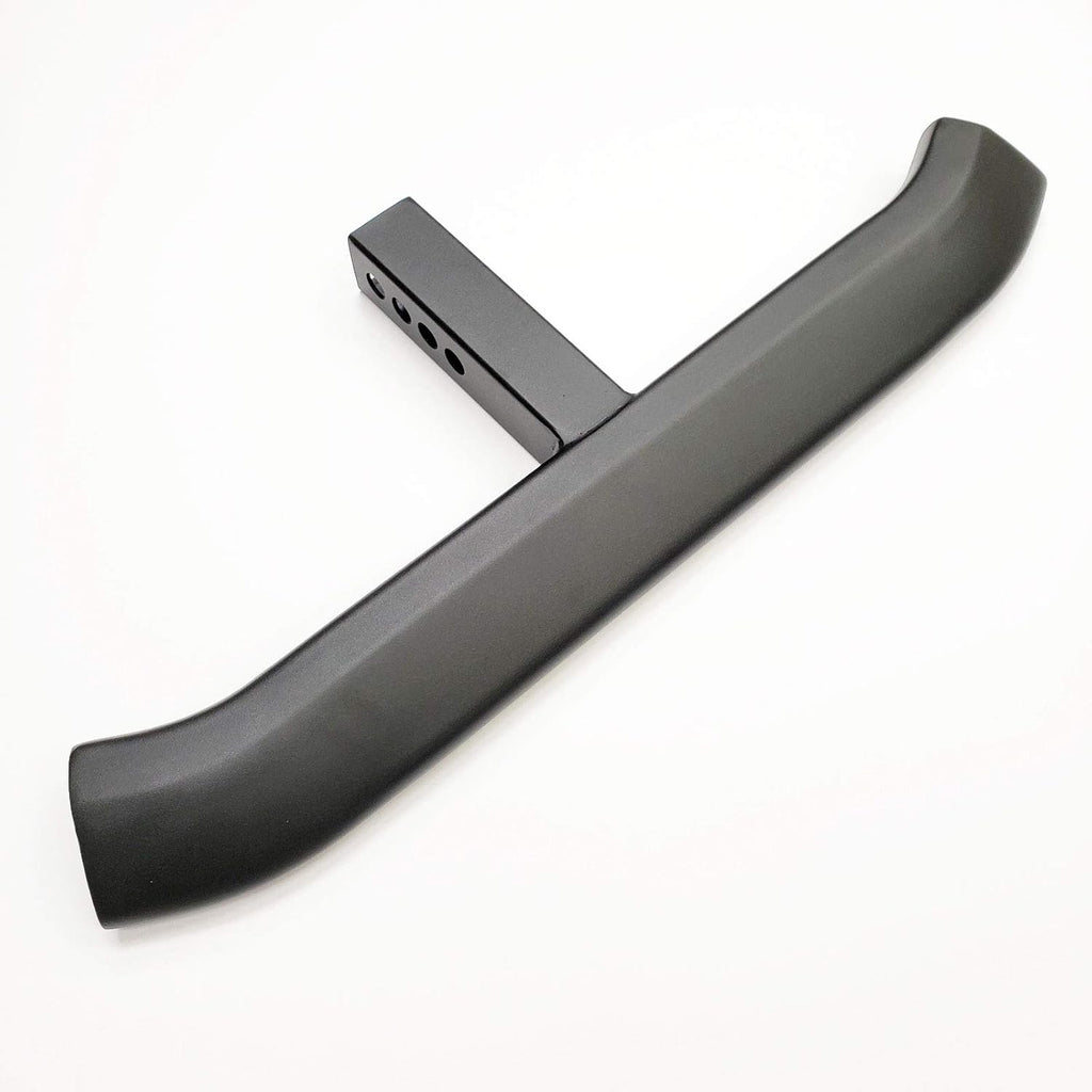 28" L Towing Hitch Step Bar 2" Receiver Black Slant Truck Trailer Rear Bumper Guard B948432