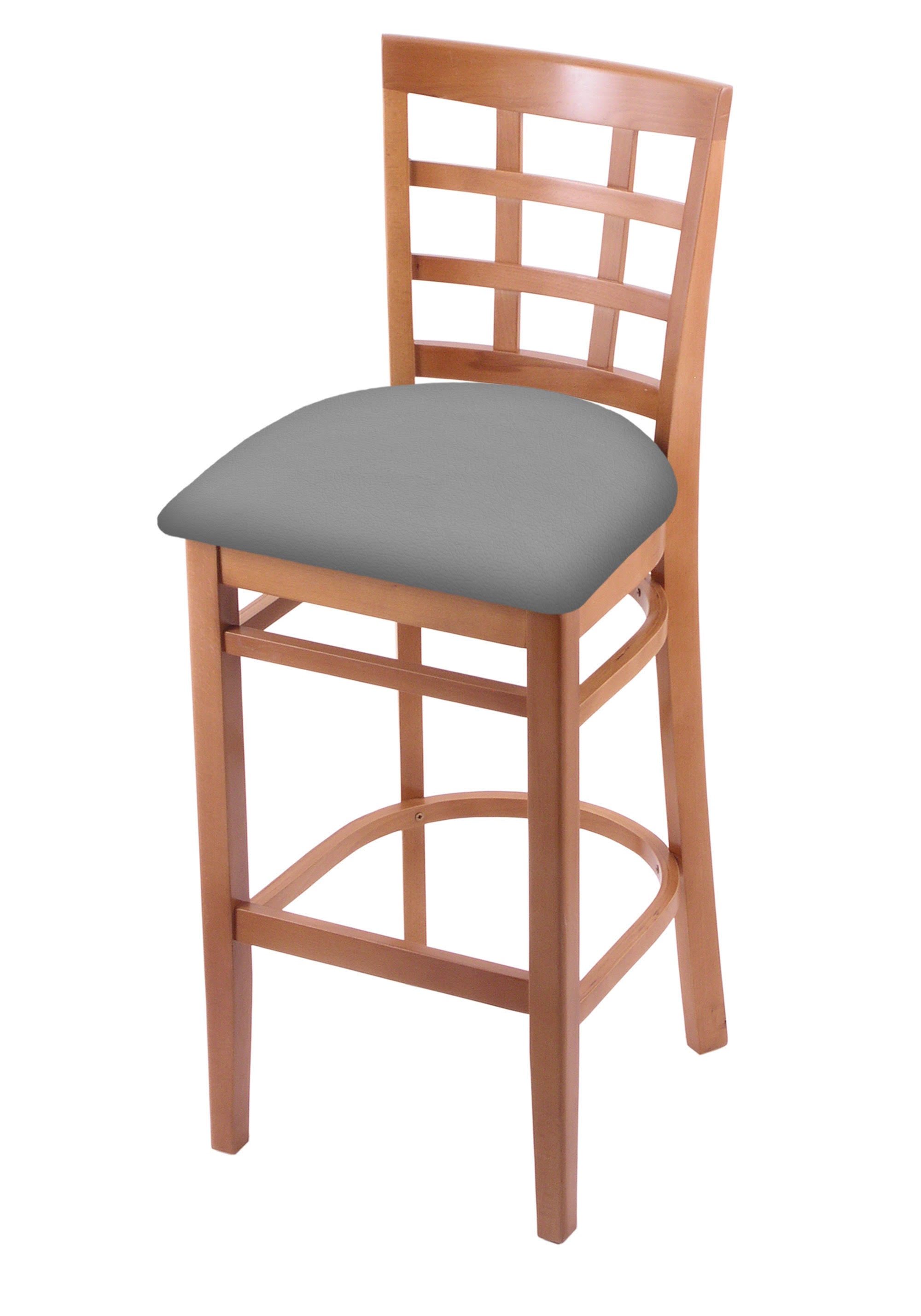30x22 Bar Stool with Canter Folkstone Grey Seat I11469